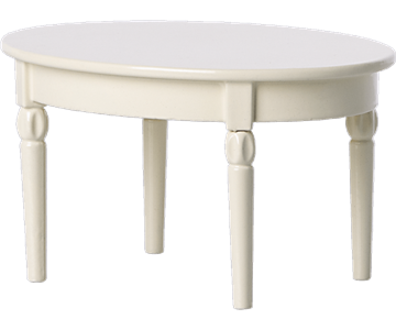 MAILEG vintage spisebord hvidt