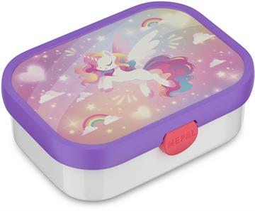 mepal madkasse med navn unicorn glow
