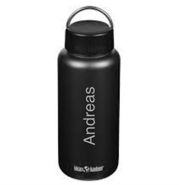 Klean Kanteen drikkedunk med navn 1182 ml