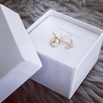 8k 17mm Tro, håb & Kærlighed vedhæng navneparadis