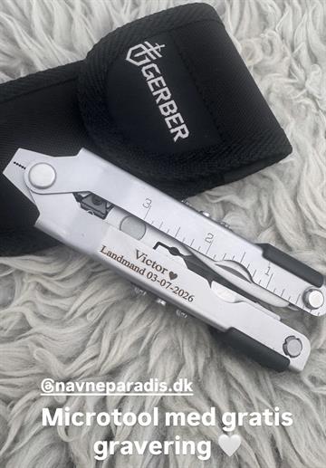 Geeber multi tool med navn gravering Navneparadis 