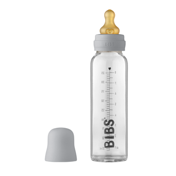 glasflaske med navn bibs