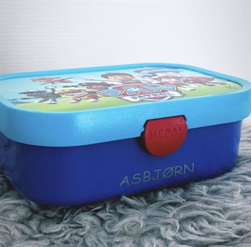 Paw patrol madkasse med navn