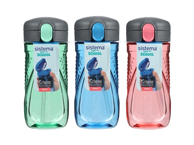 Sistema drikkedunk med navn 520ml Quick flip sugerør