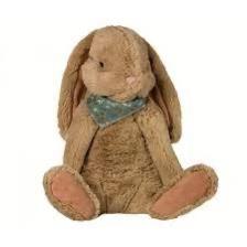 kanin med navn 43 cm MAILEG brun