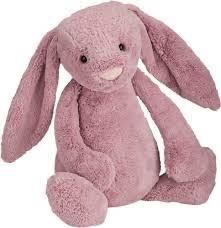 jellycat 36 cm med navn tulip tilbud gratis brodering