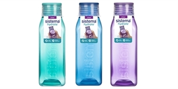 SQUARE 0,7 L drikkedunk med navn fra sistema  navneparadis