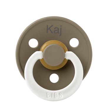 bibs dark oak med navn