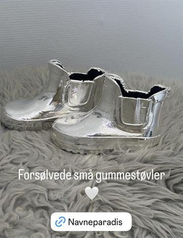 Forsølvning støvler
