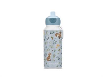 MEPAL drikkedunk med navn 400 ml Forrest friends blå