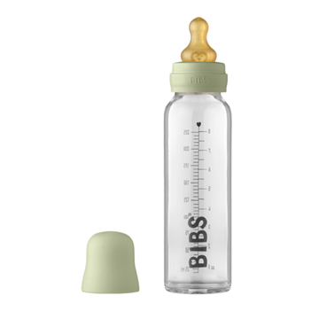 glasflaske med navn bibs billig