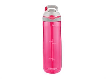 ​​​​​​​Drikkedunk 720 ml med navn CONTIGO med sugerør pink