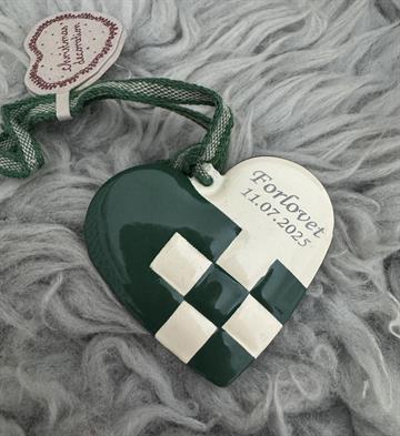 Julehjerte med graveting maileg navneparadis