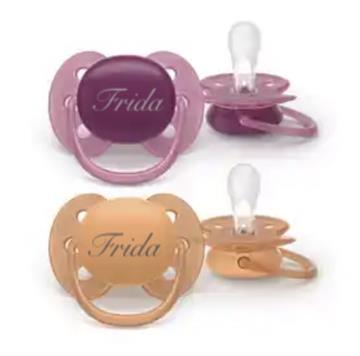 Avent ultra soft str 3 sut med navn Raspberry/Honey Bee