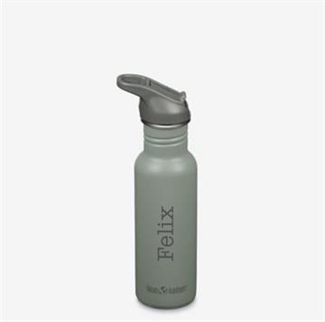 Klean Kanteen 532 ml med navn SEA SPRAY