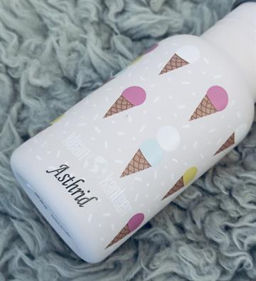 Klean Kanteen drikkedunk med navn 