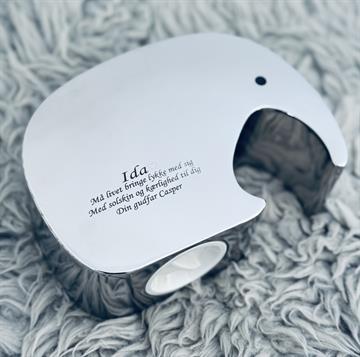 Moneyphant med gravering Navneparadis 