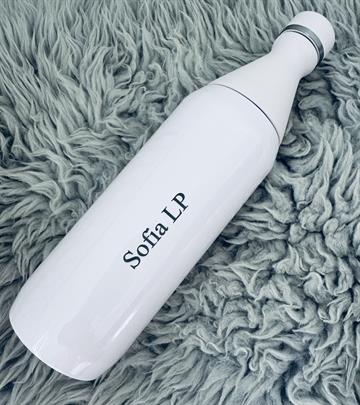 Stanley The All Day Slim Bottle med navn 0,6 l Rose Quartz Navneparadis 