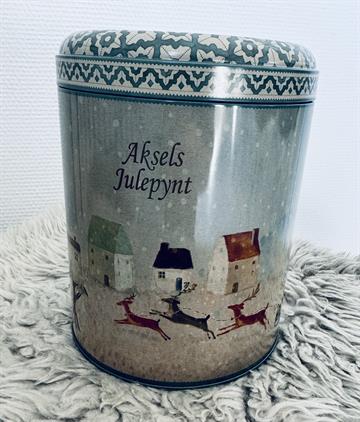 Maileg metaldåser med gravering Metal box set - Santa is coming Navneparadis 