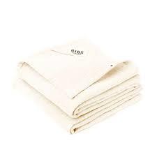 bibs Muslin stofble med navn Ivory