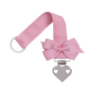 Suttesnor med navn DUSTY PINK hjerte