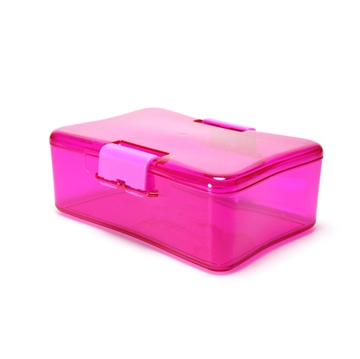 pink madkasse med navn brix