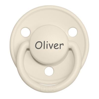 bibs de lux med navn ivory TILBUD