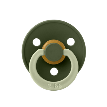 BIBS str 2  med navn FUSION hunter green / olive mix