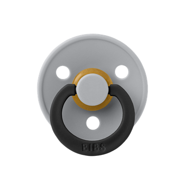 BIBS str 2  med navn FUSION  cloud / black  mix